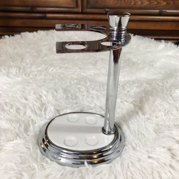 NWOT Springs Ceramic Metal Towel Holder + Toothbrush Holder + Tissue Holder Set - Picture 6 of 11